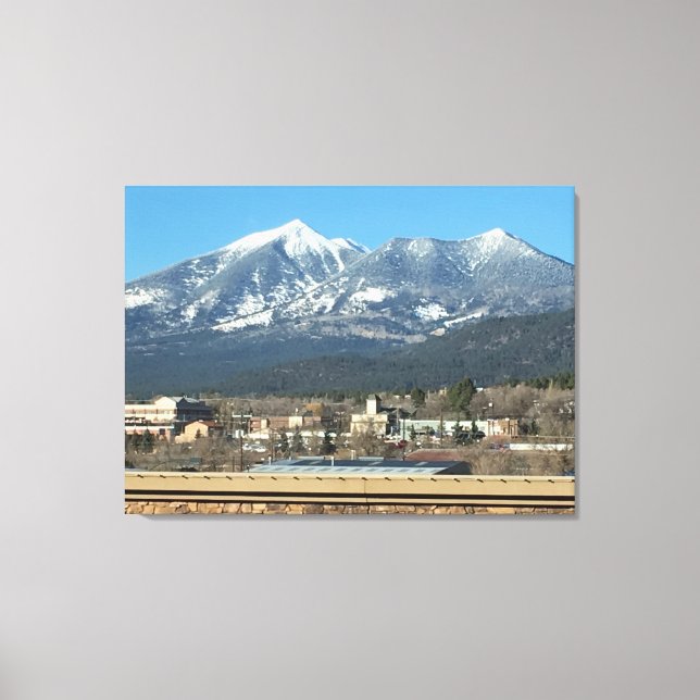 Toile San Francisco Peaks, Flagstaff Paysage (Recto)