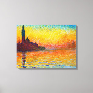 Toile San Giorgio Maggiore à Dusk Claude Monet
