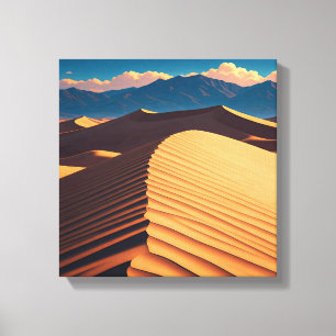 Toile Sand Dune Death Valley National Park Souvenir