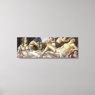 Toile Sandro Botticelli - Vénus et Mars