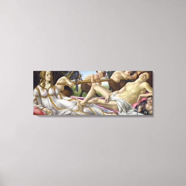 Toile Sandro Botticelli - Vénus et Mars (Recto)