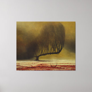 Toile Sans titre (Nightmare Tree) par Zdzislaw Beksinski