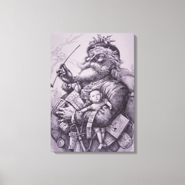 Toile Santa Claus (Recto)