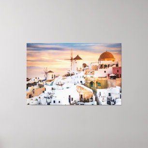 Toile Santorin