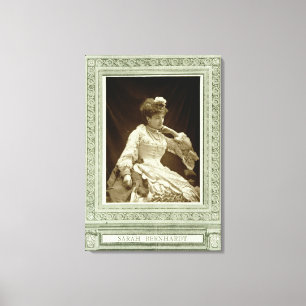Toile Sarah Bernhardt (1844-1923), de 'Galerie Contemp