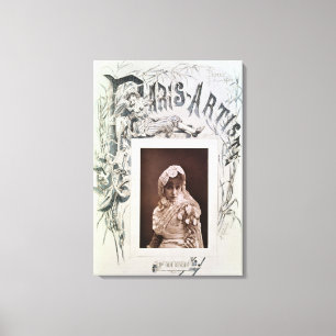Toile Sarah Bernhardt dans le rôle de Marion Delorme