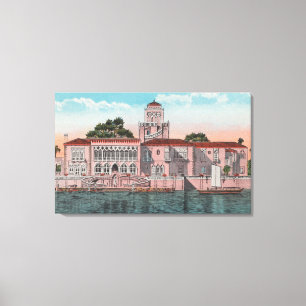 Toile Sarasota, la Floride - vue de John Ringling