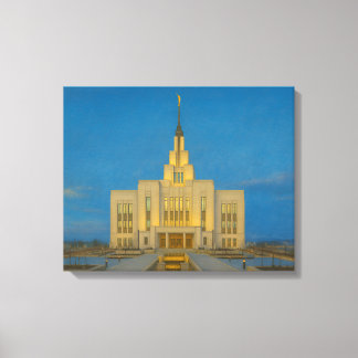 Toile Saratoga Springs Utah Temple Painting™ LDS Canvas