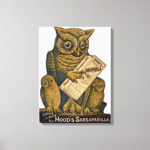 Toile Sarsaparilla de Hood Tonic Restauration.