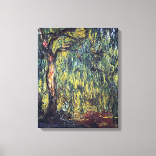 Toile Saule Pleureur par Claude Monet, Beaux-Arts Ancien