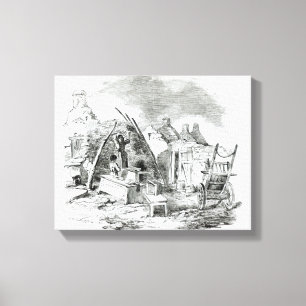Toile Scalpeen des bas de Tim, chez Dunmore