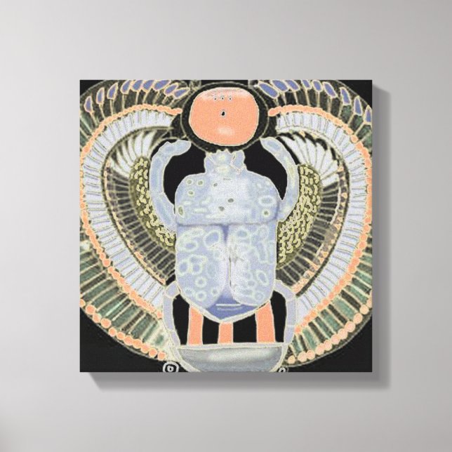 Toile Scarab Beetle (Recto)