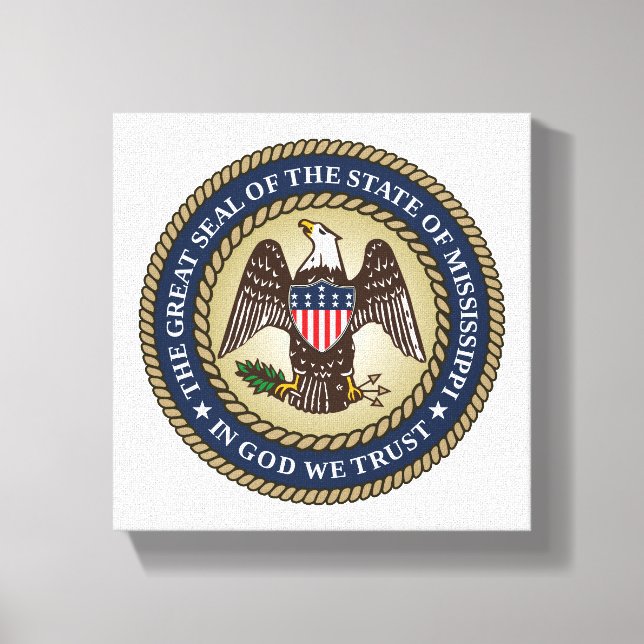 Toile Sceau du Mississippi (Recto)