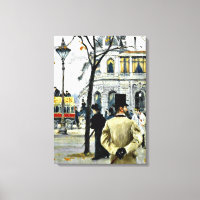 Scène de Copenhague ; art Paul Gustave Fischer