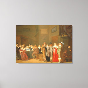 Toile Scène de poursuite, 1644 (huile sur la toile)