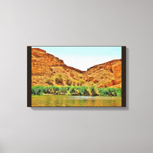 Toile Scène de Wadi Namar