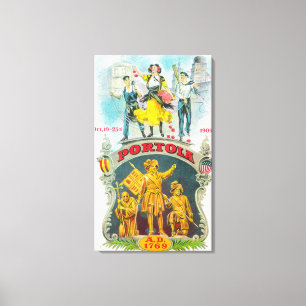 Toile Scène promotionnelle du Festival de Portola