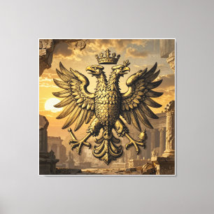 Toile Sceptre & Aigle : Le Rite Royal