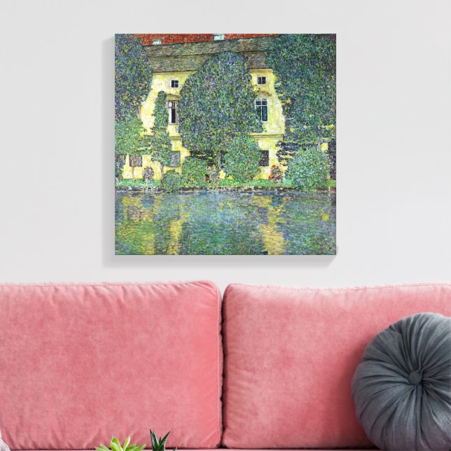 Toile Schloss Kammer sur l'Attersee III Par Gustav Klimt (Insitu(Salon))