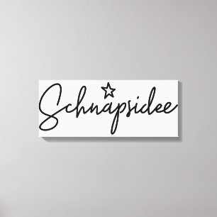 Toile Schnapsidee, Mot allemand, Idée booze, Allemand