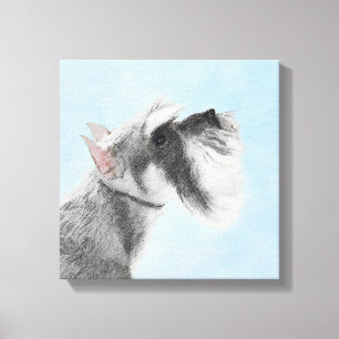 Toile Schnauzer (géant, standard) Peinture - Dog Art
