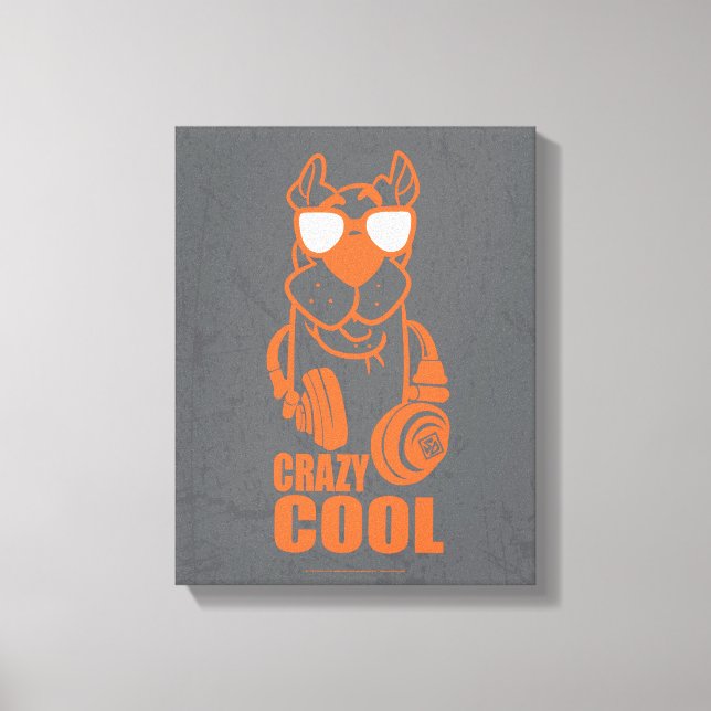 Toile Scooby-Doo "Cool fou" casque graphique (Recto)