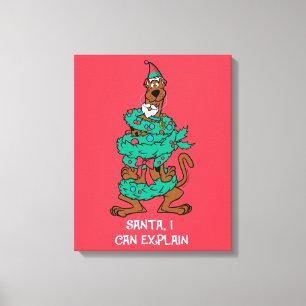 Toile Scooby Doo Enveloppé Dans Des Wreath