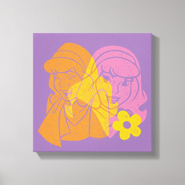 Toile Scooby-Doo | Portrait des fleurs daphné (Recto)