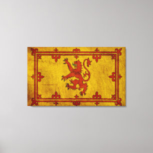 Toile Scottish Rampant Lion Canvas