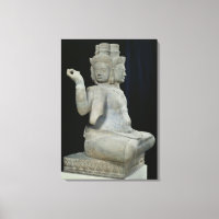 Sculpture de Brahma avec quatre visages