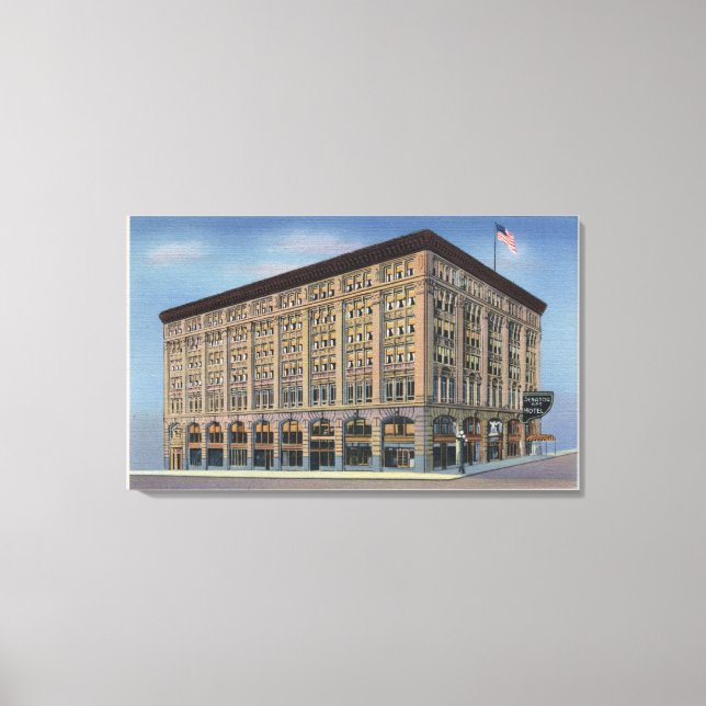 Toile Seattle, Washington - La position du sénateur Apt (Recto)