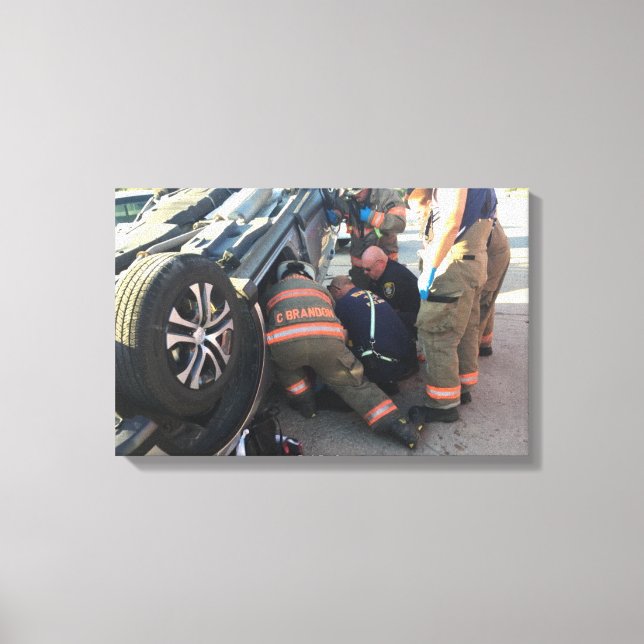 Toile Secourt incendie de Newkirk (Recto)