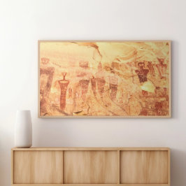 Toile Sego Canyon Rock Art Utah Pictograph
