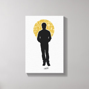 Toile Seinfeld   Jerry Seinfeld Silhouette