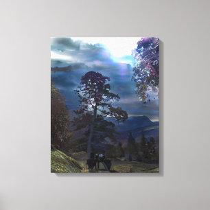 TOILE SENTIER DE MONTAGNE