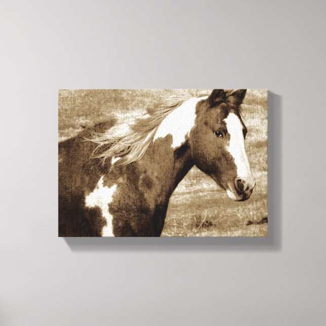 Toile Sepia Flashy Mare (Recto)