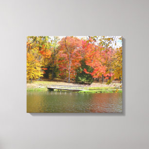 Toile Sept Ponts de la Chute de Seven Springs III Paysag