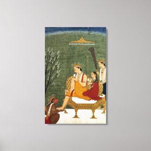 Toile Septième incarnation de Vishnu comme Rama-Chandra