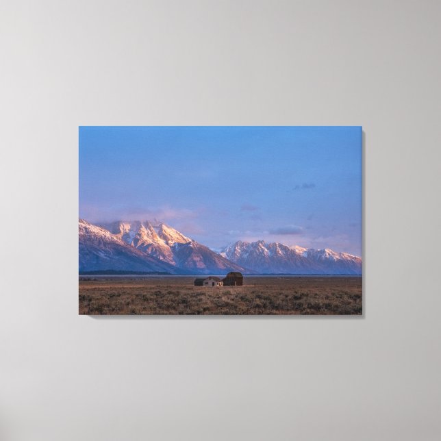 Toile Serene Grand Teton Open Prairie (Recto)