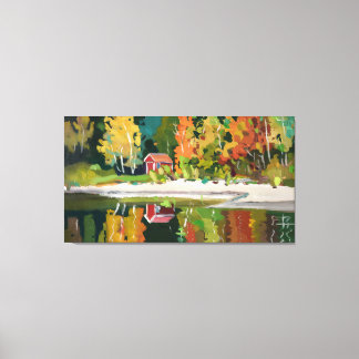 Toile Sérénité d'automne