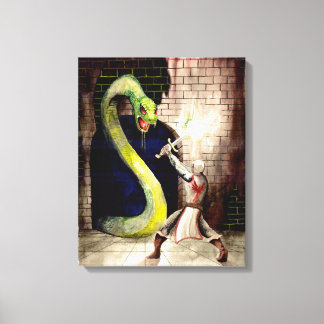 Toile "Serpent géant" - Peinture originale par art imagi