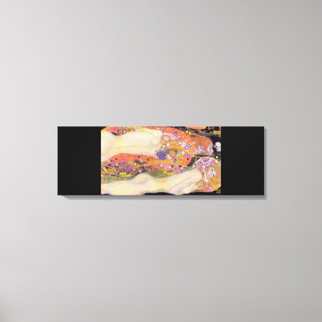 Toile Serpents d'eau de Gustav Klimt II (1907) (Recto)