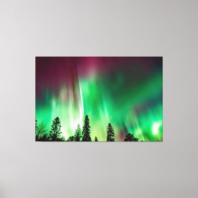 Toile Set de table aurora borealis aurora borealis (Recto)