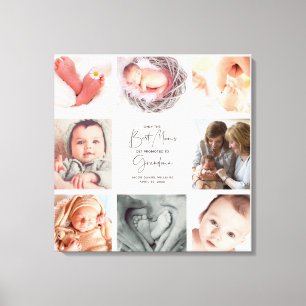 Toile Seules les meilleures mamans sont promues à grand-