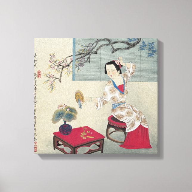 Toile S'habiller le matin (Recto)