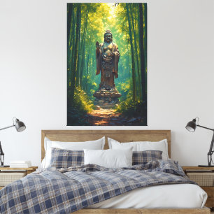 Toile Shinrin no Hotoke (Bouddha de la forêt)