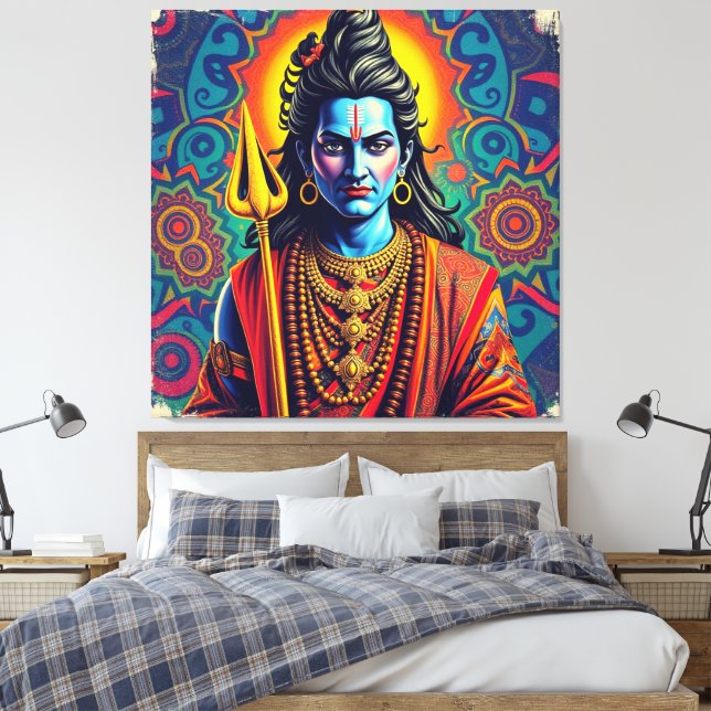TOILE SHIVA THE DESTROYER-5 (Insitu(Chambre))