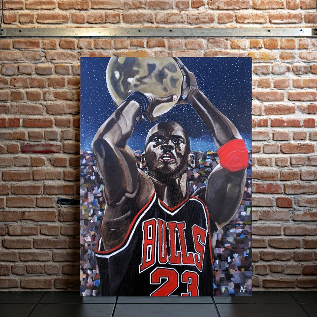 Toile Shooting for the Moon Painting by Alfred Fox (Créateur téléchargé)