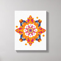 Shubh Diwali Art traditionnel indien du mur