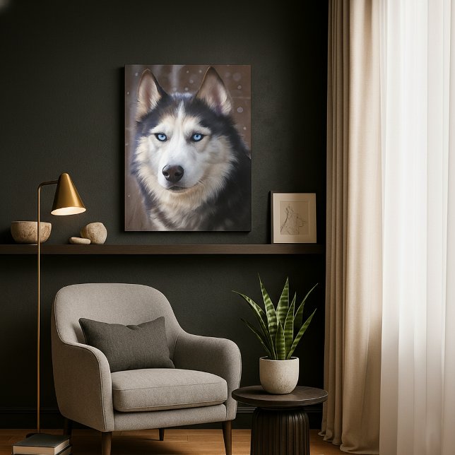 Toile Sibérien Husky (Créateur téléchargé)